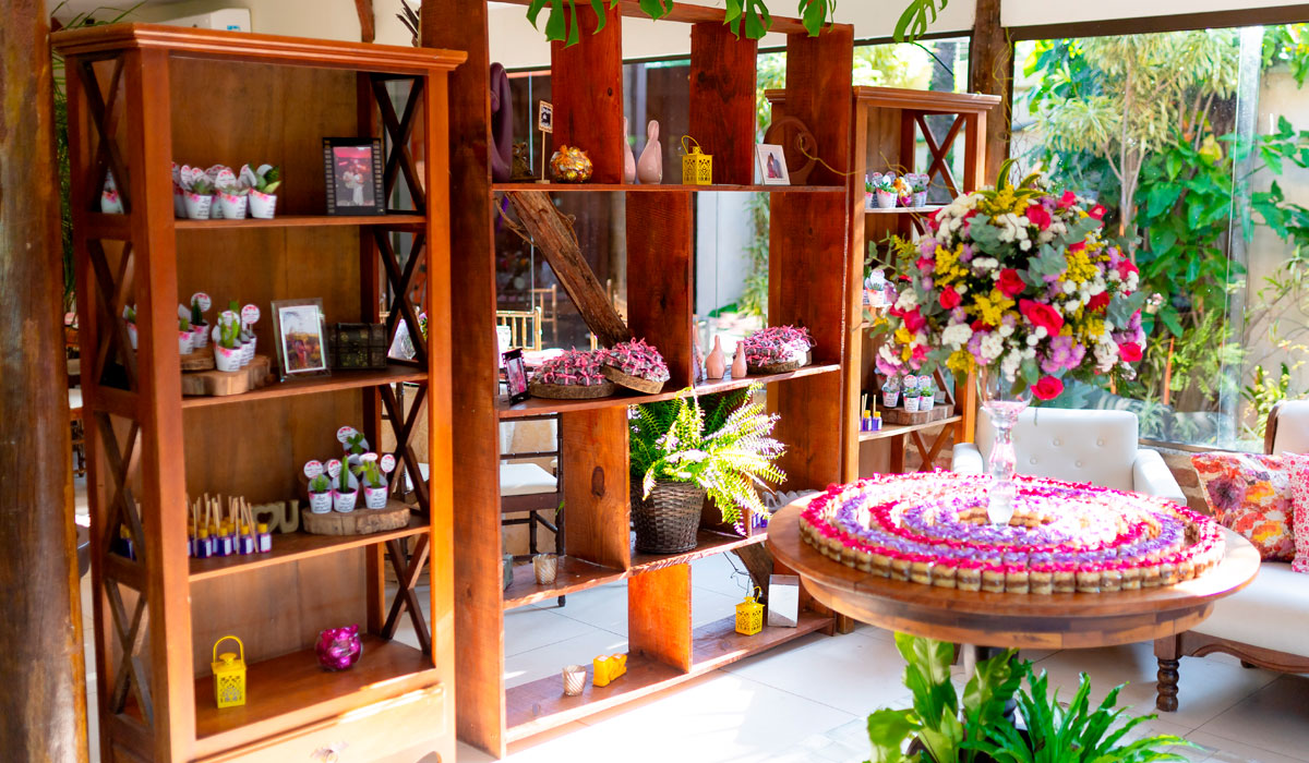 Decoração de evento corporativo